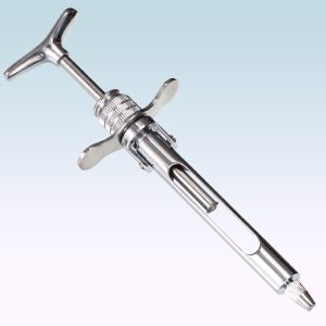 Single Use Dental Syringe 2.2ml | Chrome & Sand Finish